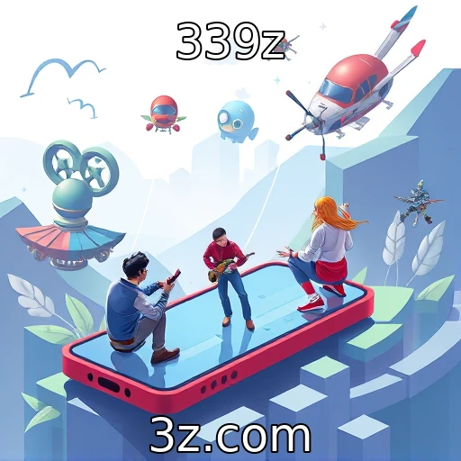 Crescimento das plataformas de jogos móveis - 339z